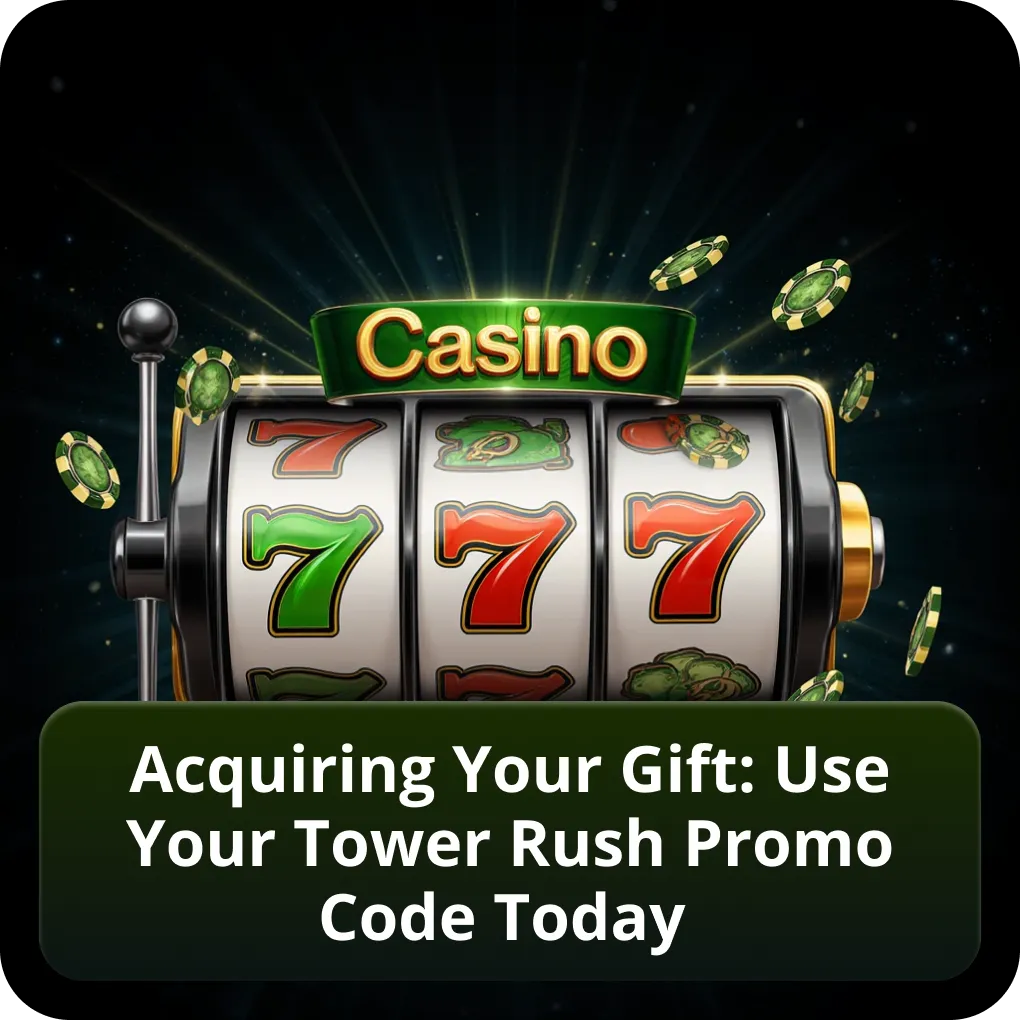 Acquiring Your Gift: Use Your Tower Rush Promo Code Today
